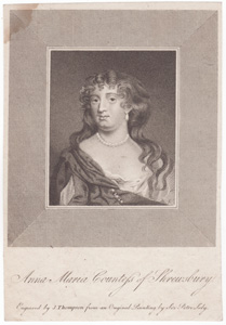 antique portrait from Pepys Diary